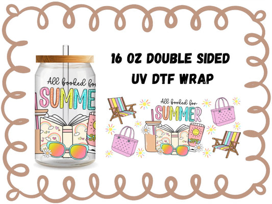 ALL BOOKED FOR SUMMER - 16OZ WRAP DOUBLE SIDED