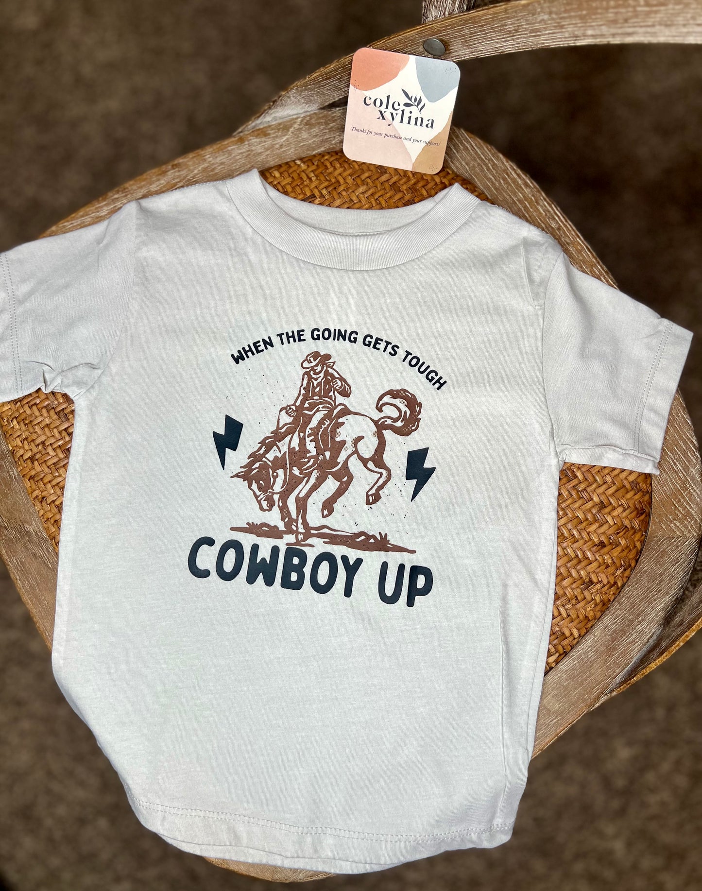 WHEN THE GOING GETS TOUGH - SHIRT (TODDLER)