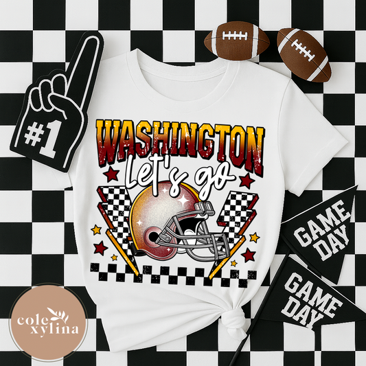WASHINGTON LET’S GO - DTF TRANSFER