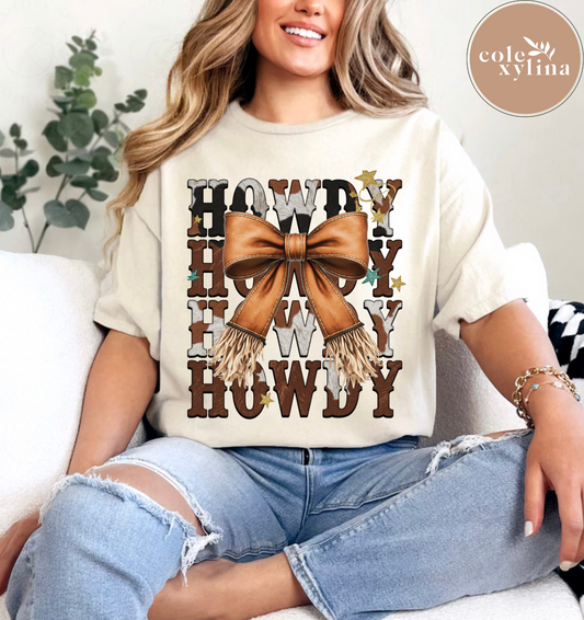 WESTERN HOWDY - DTF TRANSFER