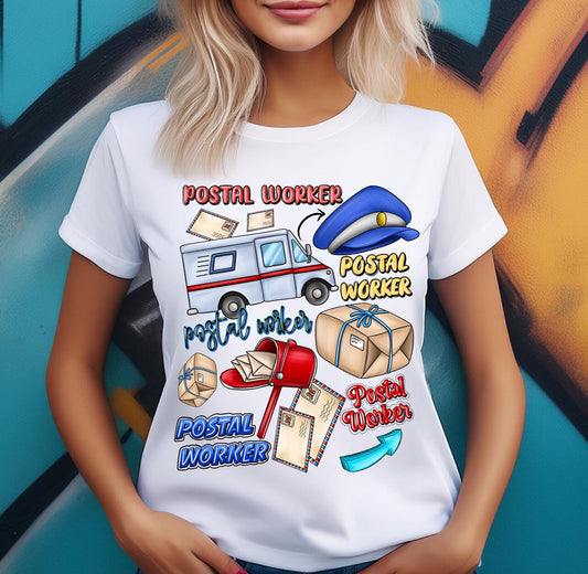 POSTAL WORK - DTF TRANSFER