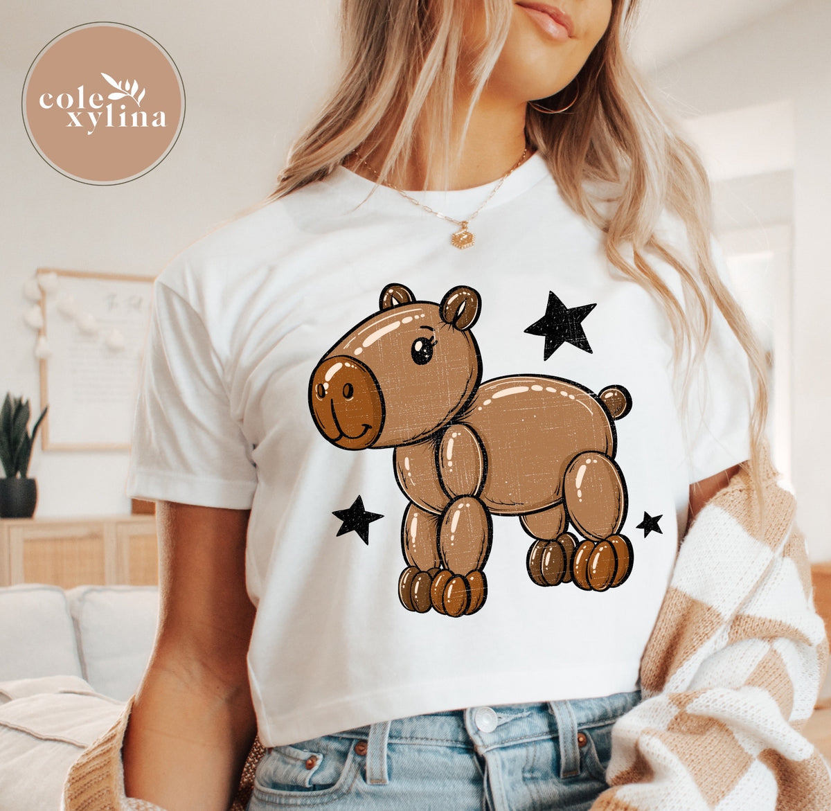 BALLOON CAPYBARA - DTF TRANSFER