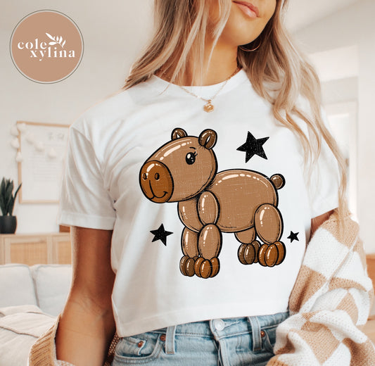 BALLOON CAPYBARA - DTF TRANSFER