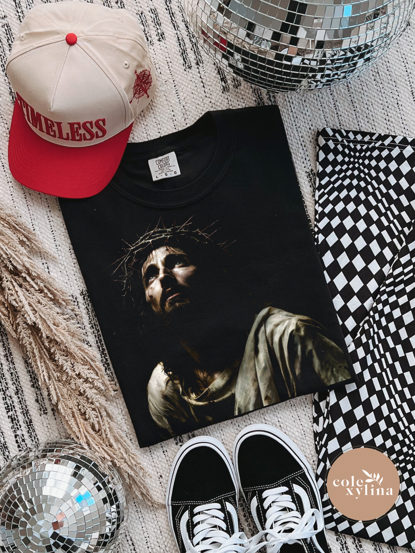 HALF TONE JESUS CHRIST - DTF TRANSFER