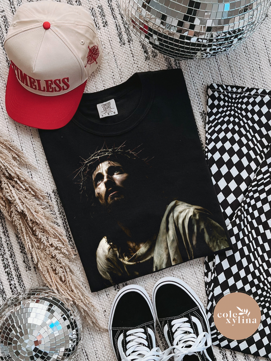 HALF TONE JESUS CHRIST - DTF TRANSFER