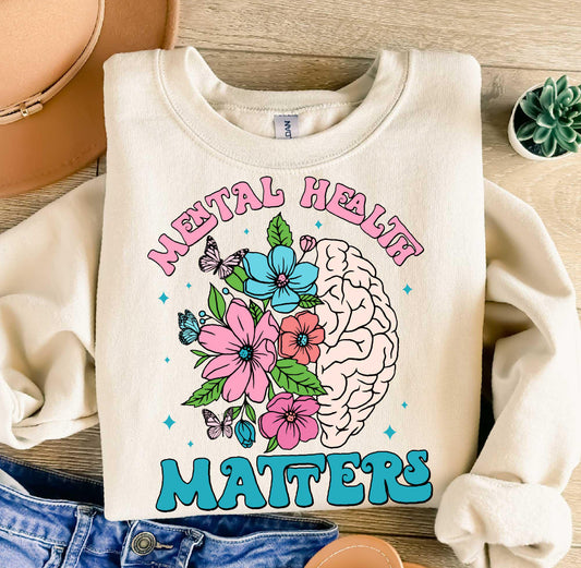 FLORAL MENTAL HEALTH - DTF TRANSFER