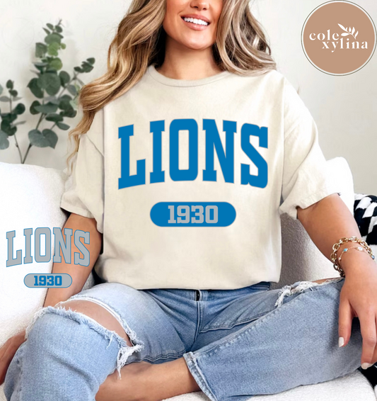 1930 LION (2 OPTIONS)- DTF TRANSFER