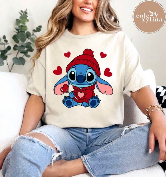 BLUE CUTIE VALENTINE - SHIRT