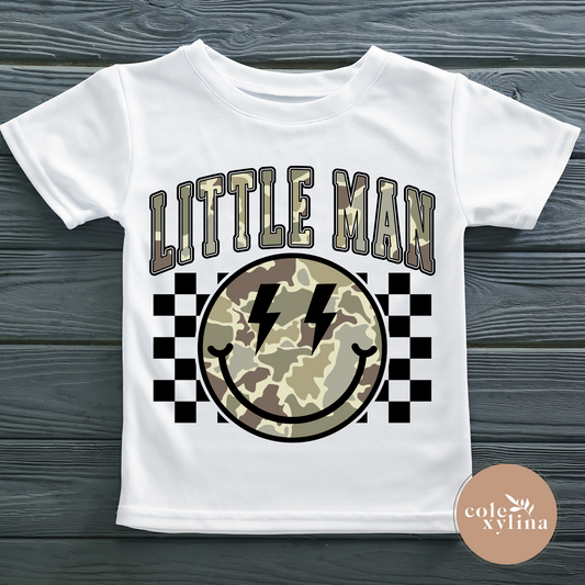 CAMO LITTLE MAN (2 OPTIONS) - DTF TRANSFER