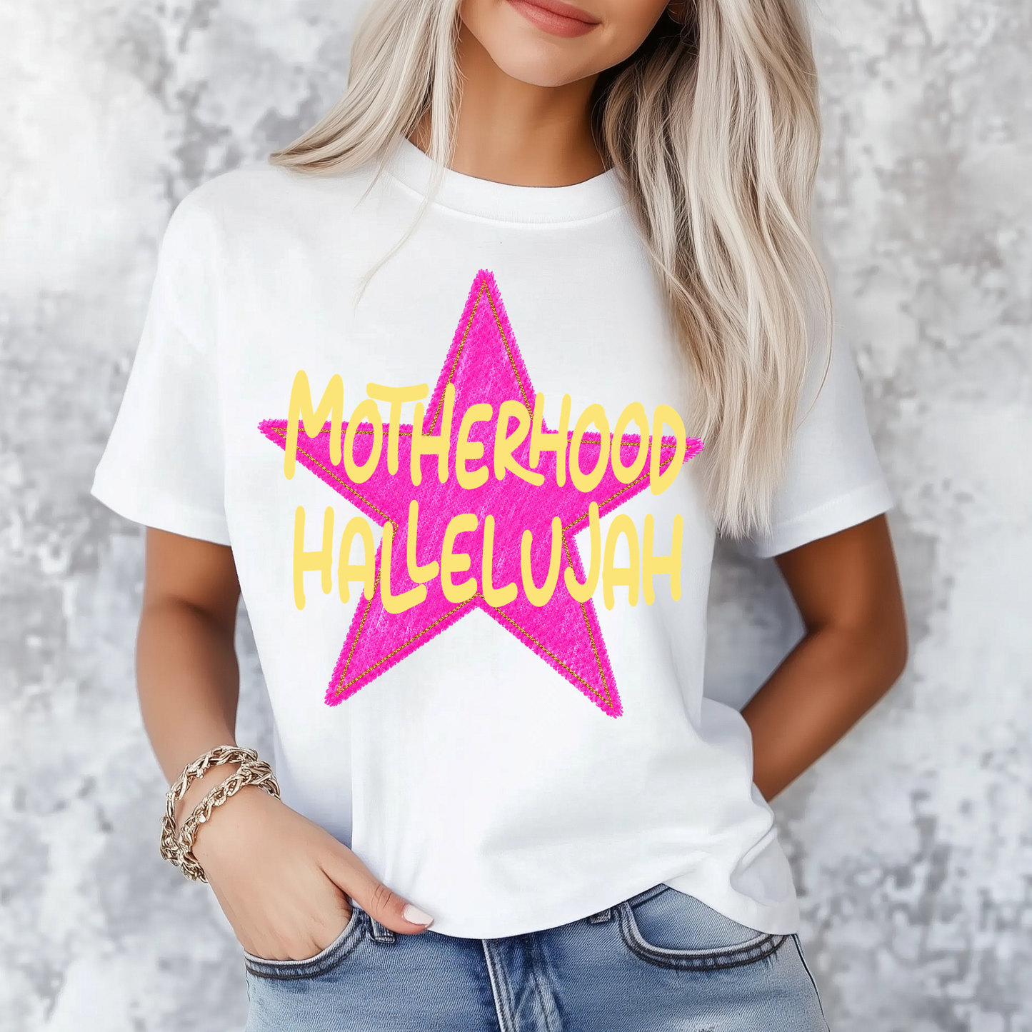 MOTHERHOOD HALLELUJAH - DTF TRANSFER