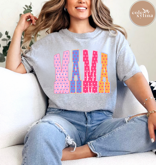 POLKA DOT MAMA - DTF TRANSFER