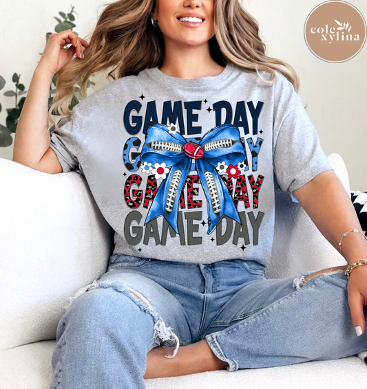 TENNESSE GAME DAY BOW - DTF TRANSFER
