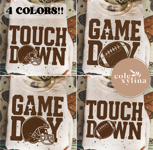 SPECKLED GAME DAY (4 COLORS) - DTF TRANSFER