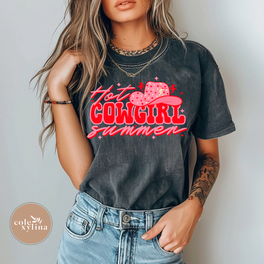 HOT COWGIRL SUMMER - DTF TRANSFER