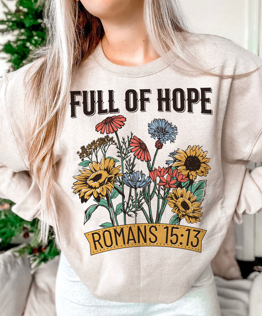 FULL OF HOPE - DTF TRANSFER