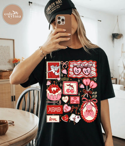 VALENTINE LOVE GOODIES (3 COLOR OPTIONS) - DTF TRANSFER