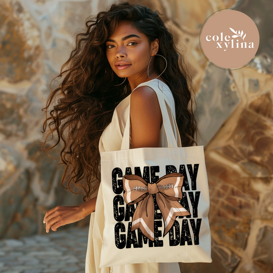 BIG BOW FOOTBALL GAME DAY - TOTE