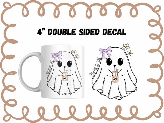 COLD LIKE MY SOUL - DECAL DOUBLE SIDED