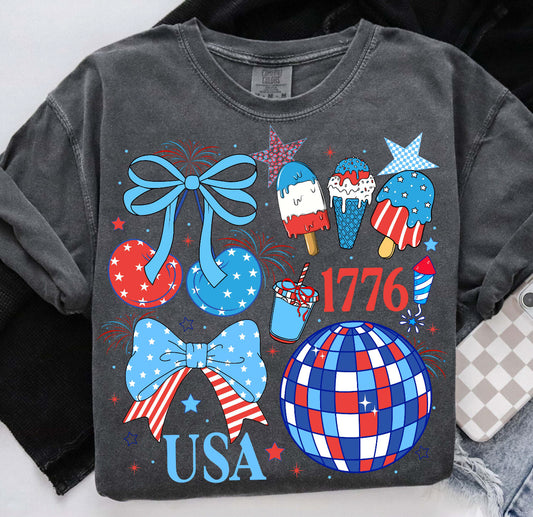 RETRO 1776 USA - SHIRT