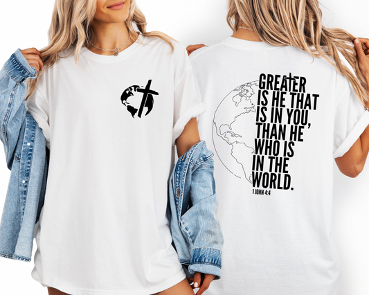 GREATER IS HE THAT IS IN YOU A2 (2 COLOR OPTIONS) - DTF TRANSFER