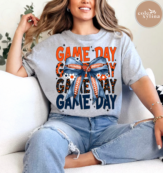 DENVER GAME DAY BOW - DTF TRANSFER