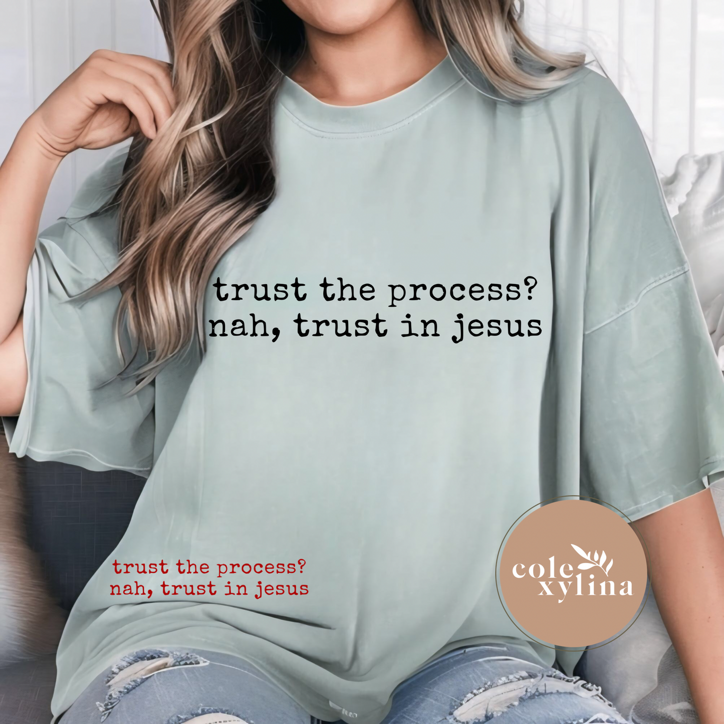 NAH TRUST IN JESUS A1 (2 COLOR OPTIONS) - DTF TRANSFER