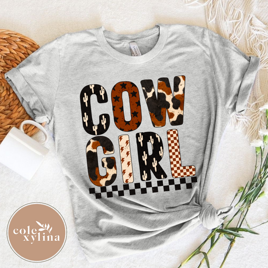 WESTERN COWGIRL - DTF TRANSFER