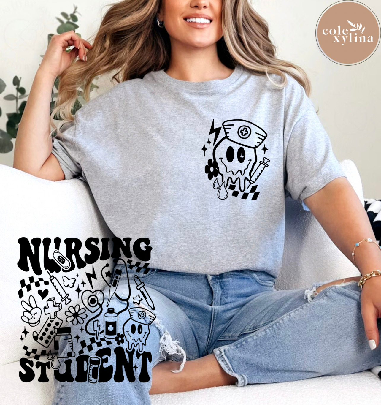 NURSING STUDENT (TWO PIECE) - DTF TRANSFER