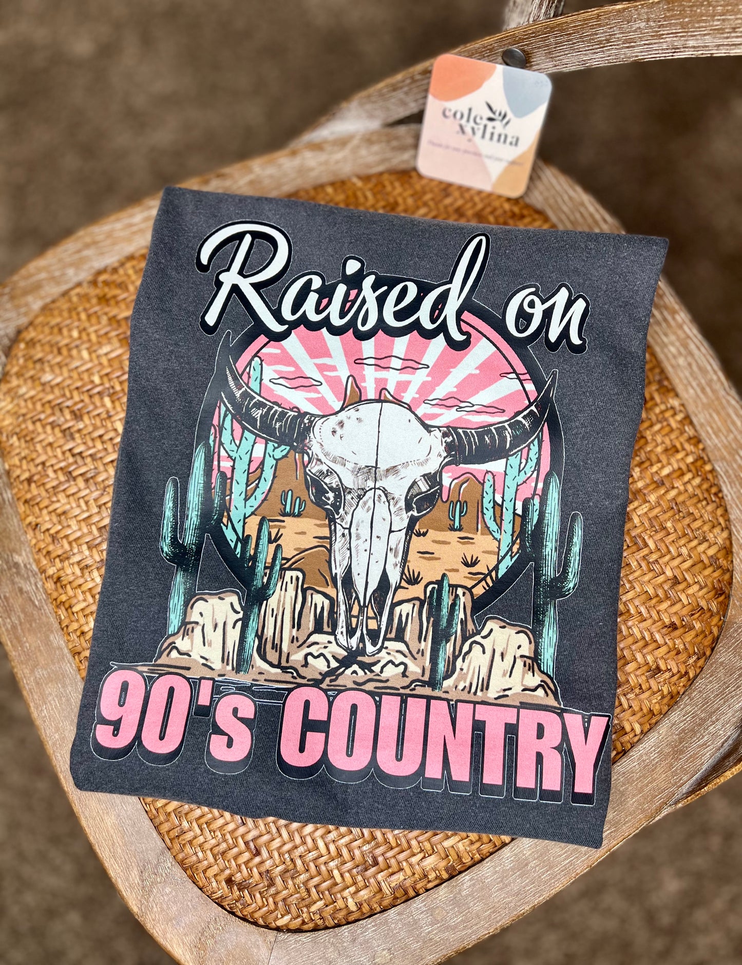 RAISED ON 90S COUNTRY - SHIRT