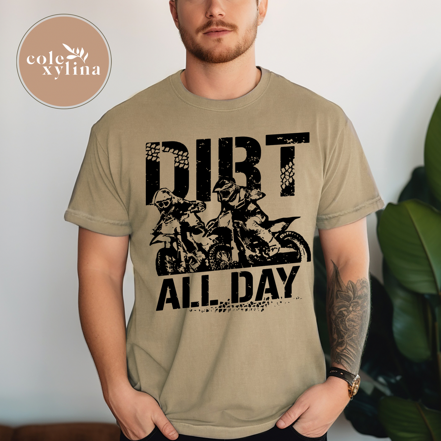 DIRT ALL DAY - DTF TRANSFER