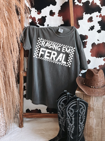RAISING EM FERAL (2 COLOR OPTIONS) - DTF TRANSFER