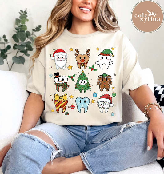 TOOTH CHRISTMAS - DTF TRANSFER
