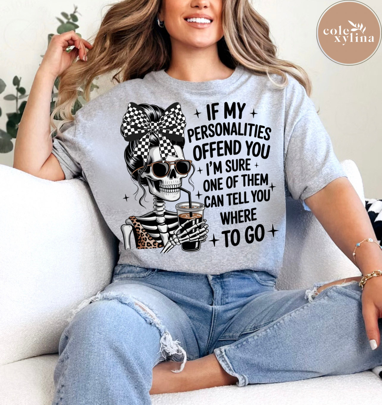 IF MY PERSONALITIES OFFEND YOU - DTF TRANSFER
