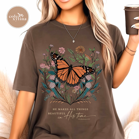 HE MAKES ALL THINGS BEAUTIFUL CREAM (2 OPTIONS) - DTF TRANSFER