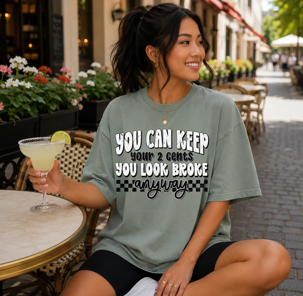 YOU CAN KEEP YOUR 2 CENTS - DTF TRANSFER