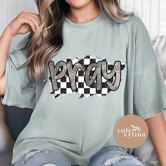 CAMO PRAY - DTF TRANSFER