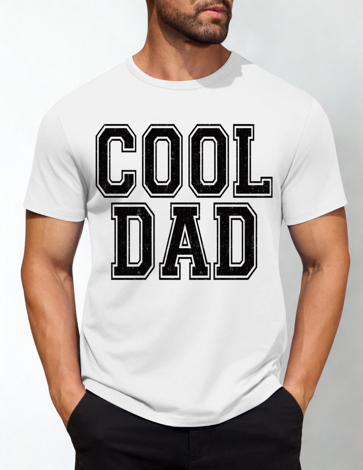 COOL DAD BLACK - DTF TRANSFER