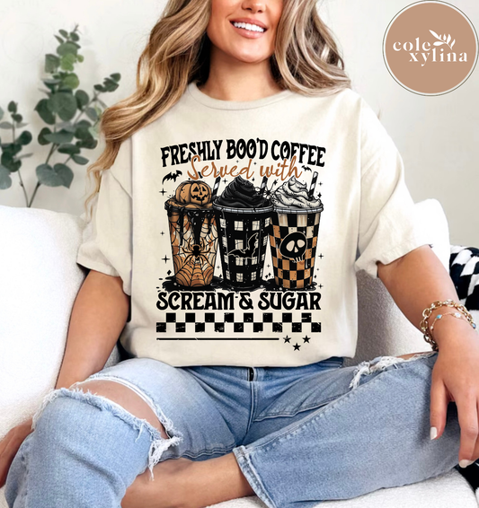 FRESHLY BOO’D COFFEE - DTF TRANSFER