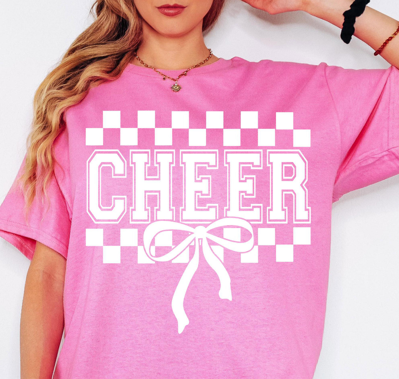 CHECKERED CHEER - DTF TRANSFER