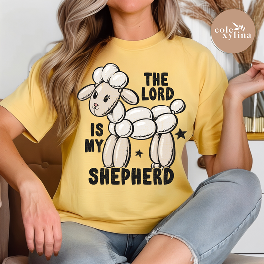 THE LORD IS MY SHEPARD BALLOON - DTF TRANSFER