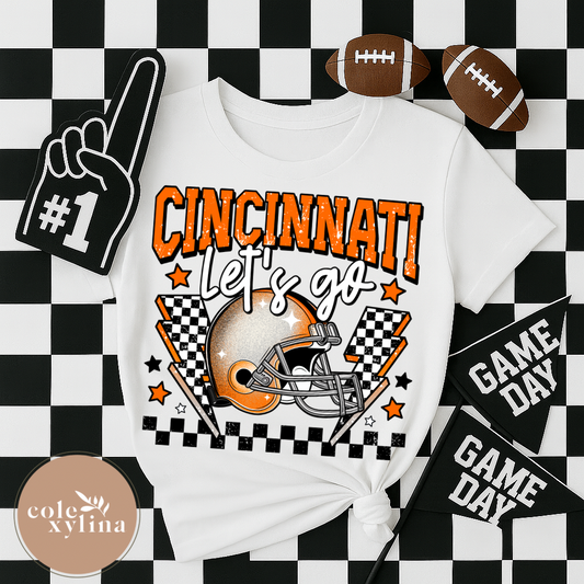 CINCINNATI LET’S GO - DTF TRANSFER
