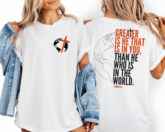 GREATER IS HE THAT IS IN YOU A1 (2 COLOR OPTIONS) - DTF TRANSFER