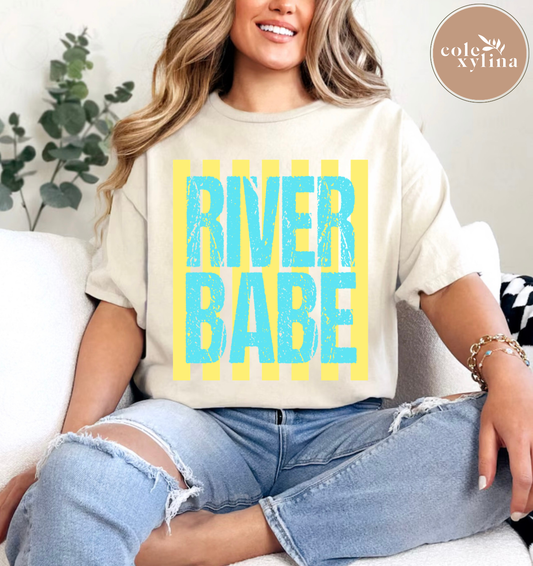 SUMMER RIVER BABE - DTF TRANSFER