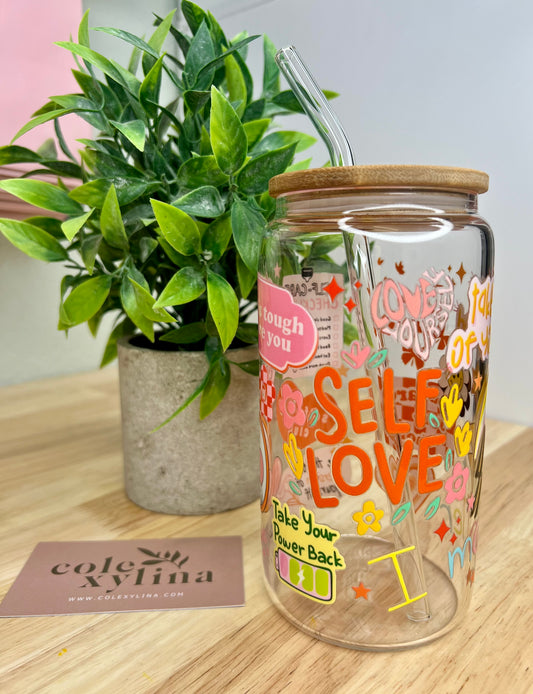 SELF LOVE AFFIRMATIONS - 16OZ LIBBY