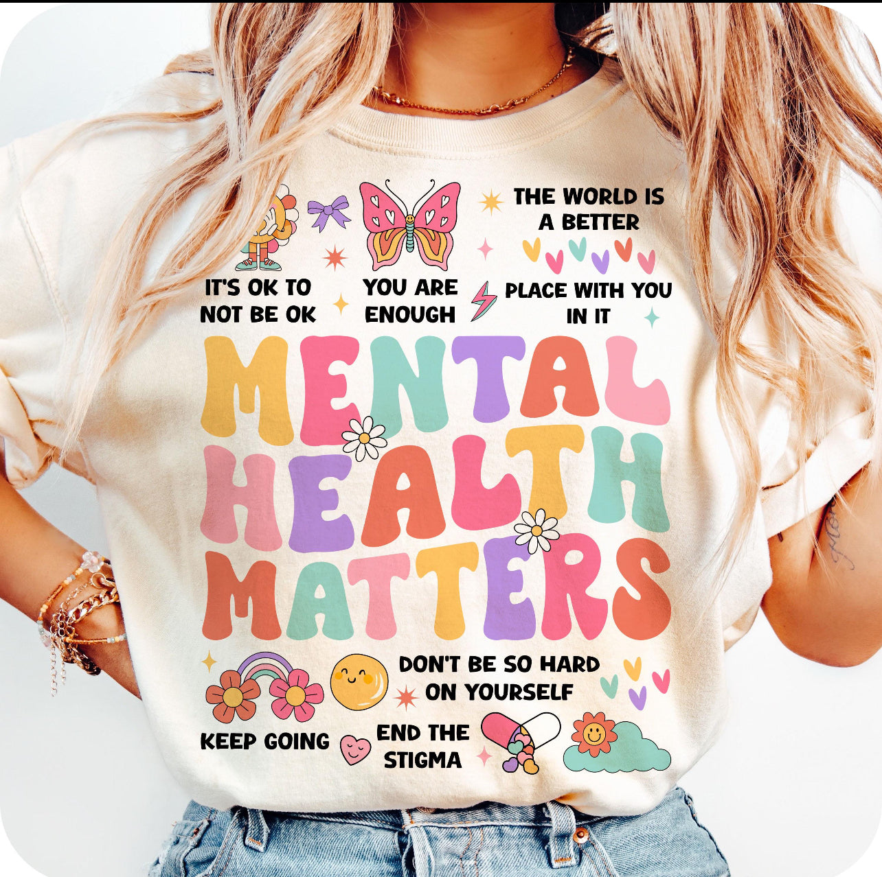 MENTAL HEALTH MATTERS - END THE STIGMA (2 OPTIONS) - DTF TRANSFER