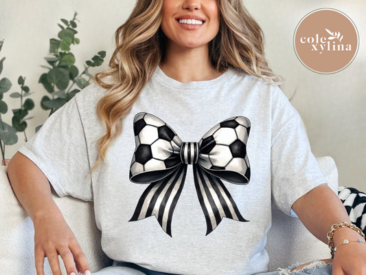 LARGE SOCCER COQUETTE - DTF TRANSFER