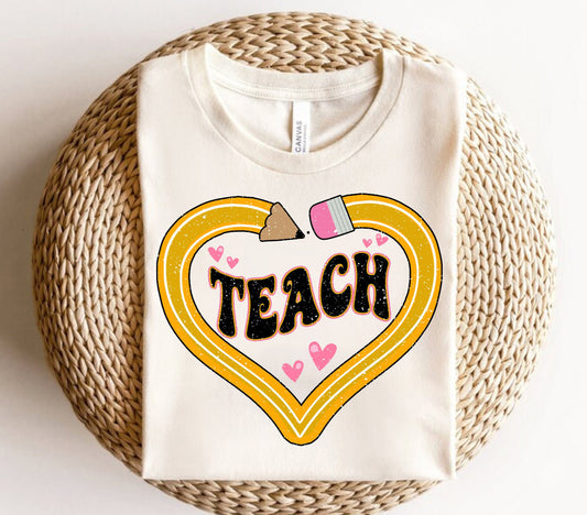 PENCIL TEACH - DTF TRANSFER