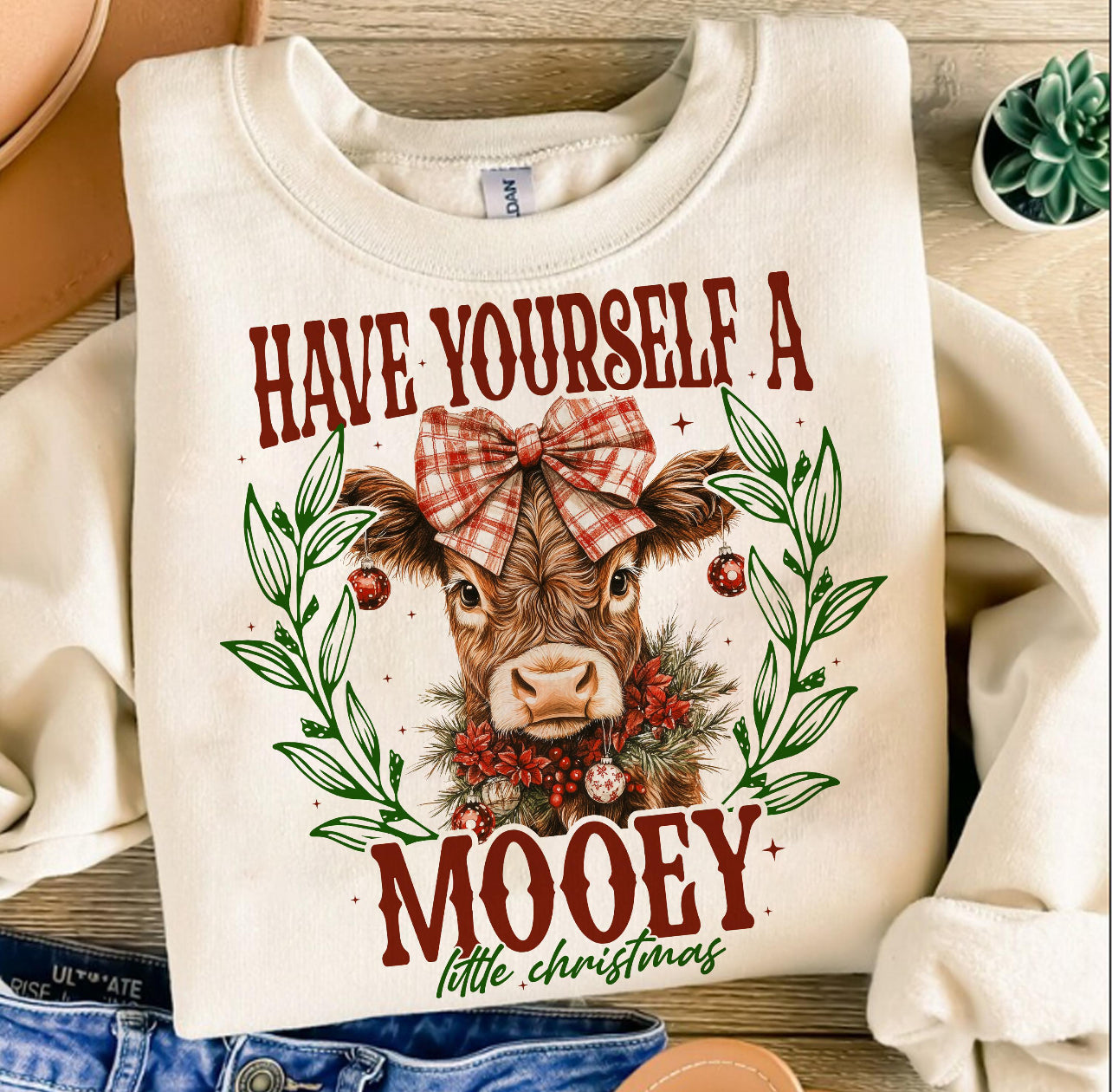 HAVE YOURSELF A MOOEY LITTLE CHRISTMAS - DTF TRANSFER