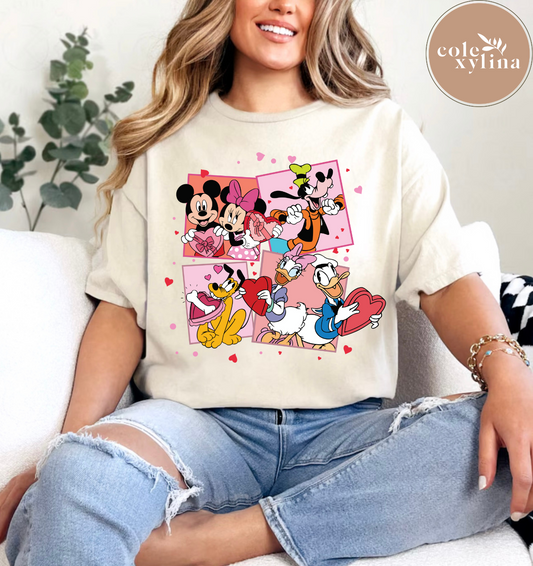 VALENTINE MOUSE FRIENDS - SHIRT