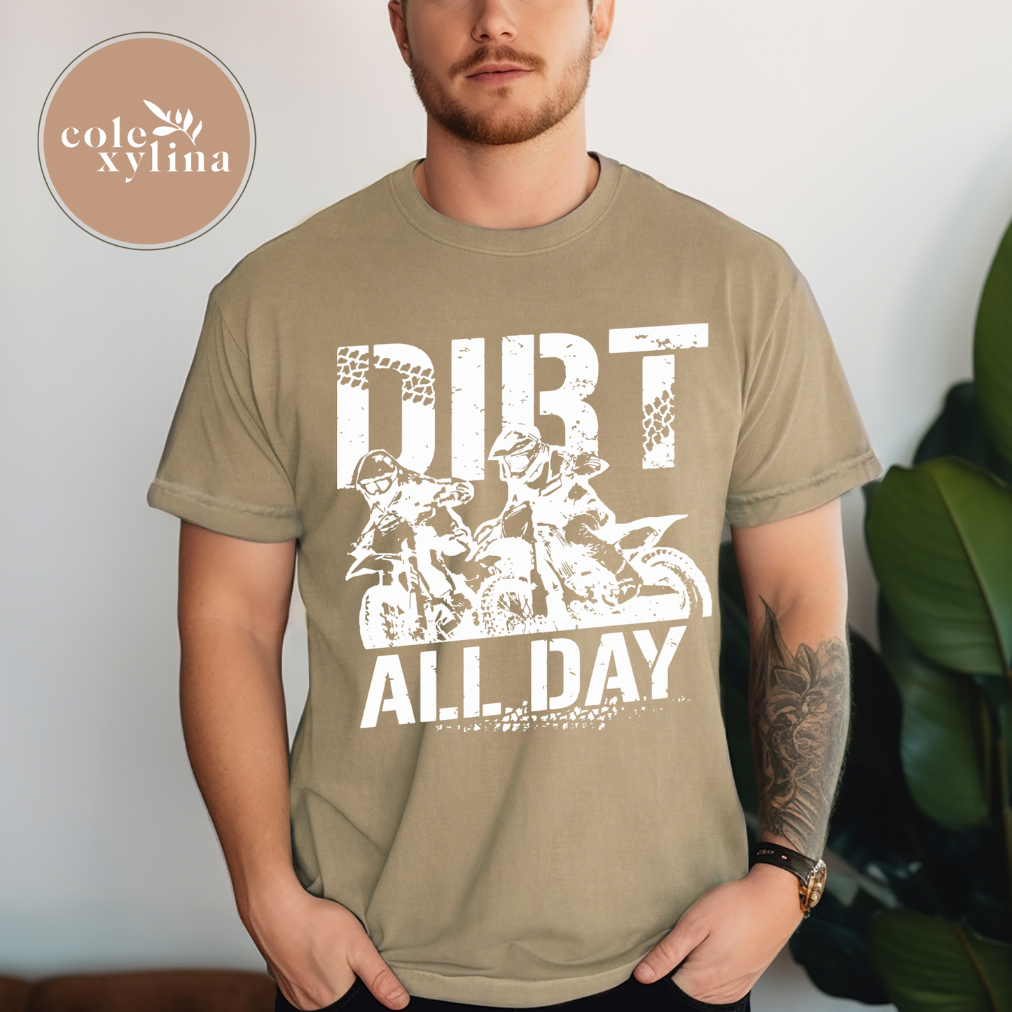 DIRT ALL DAY - DTF TRANSFER
